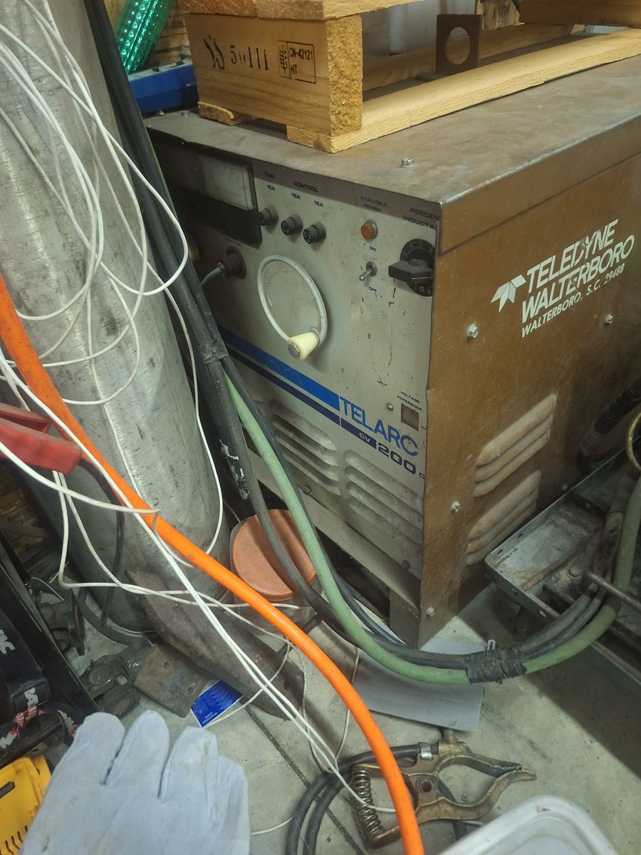 Meg welder with Miller head long hoses and lead  ang gauges