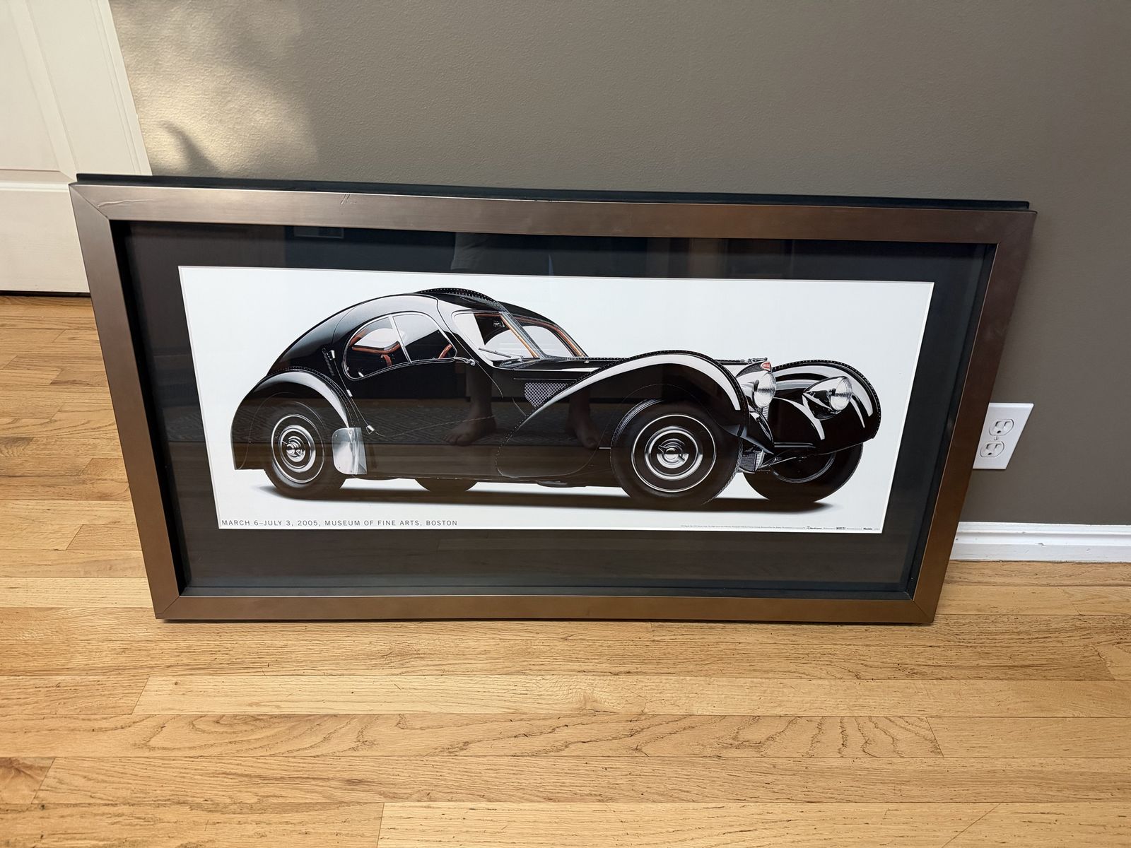 Bugatti Type 57SC Atlantic Print Museum of Fine Arts Boston Framed Art