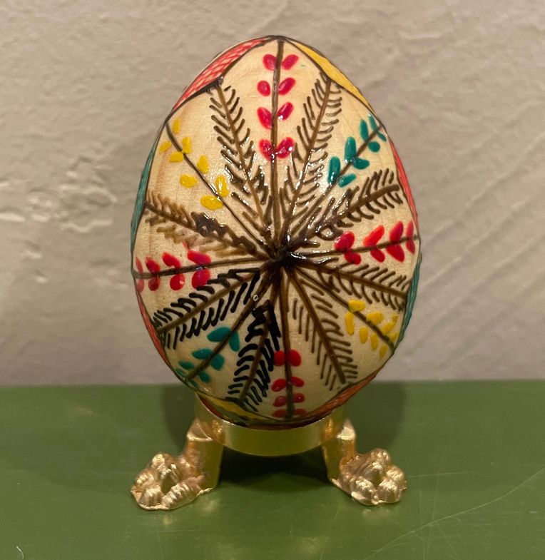 Easter Egg - Hand Painted Ukrainian Art