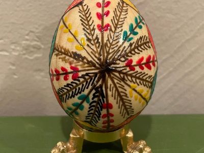 Easter Egg - Hand Painted Ukrainian Art