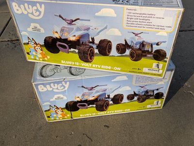 Bluey 12v ATV ride-on like power wheels