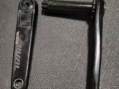 SRAM Rival AXS Quarq DUB Wide Power Meter Crank Arms (175mm)