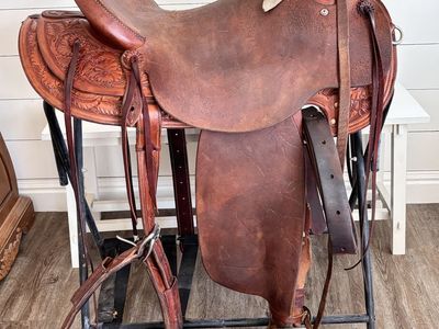 RARE OPPORTUNITY — CUSTOM LARRY CHRISTENSEN WADE SADDLE