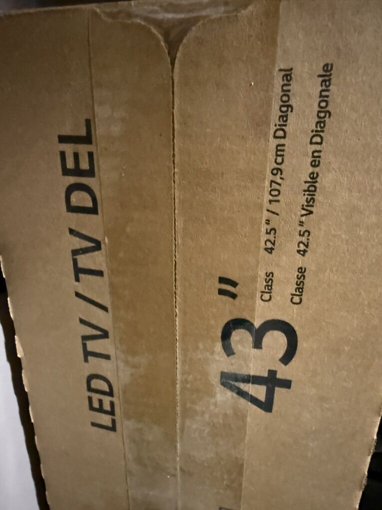 NEW LG 43” LED TV – Factory Sealed