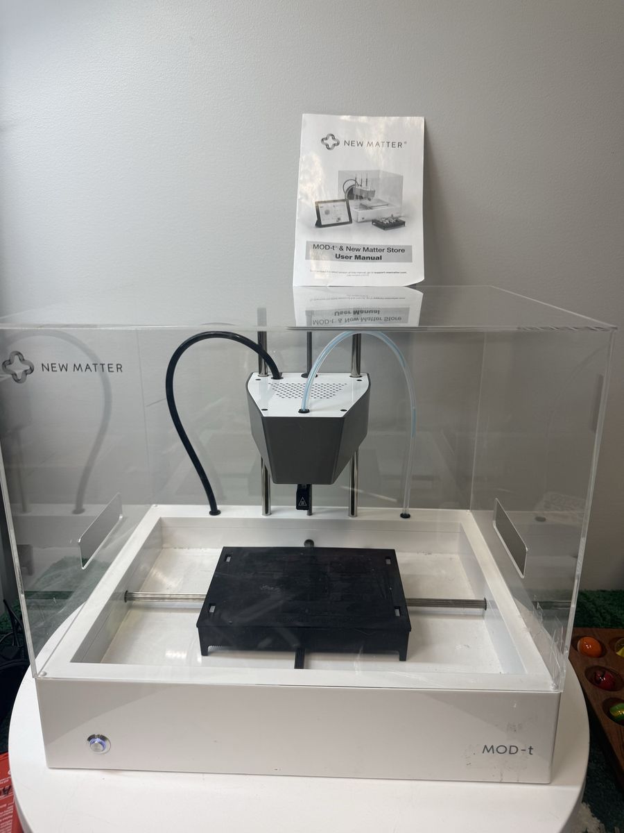 AS-IS New Matter MOD-t 3D Printer - NOT WORKING - FOR PARTS OR REPAIR
