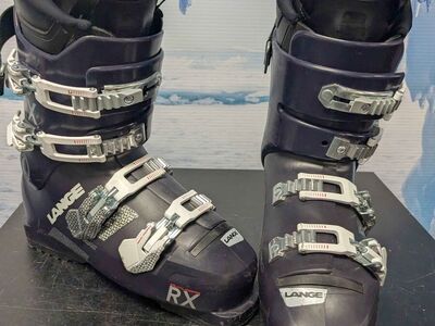 Used Lange Rx RTL Dark Purple Ski Boot 26.5MP