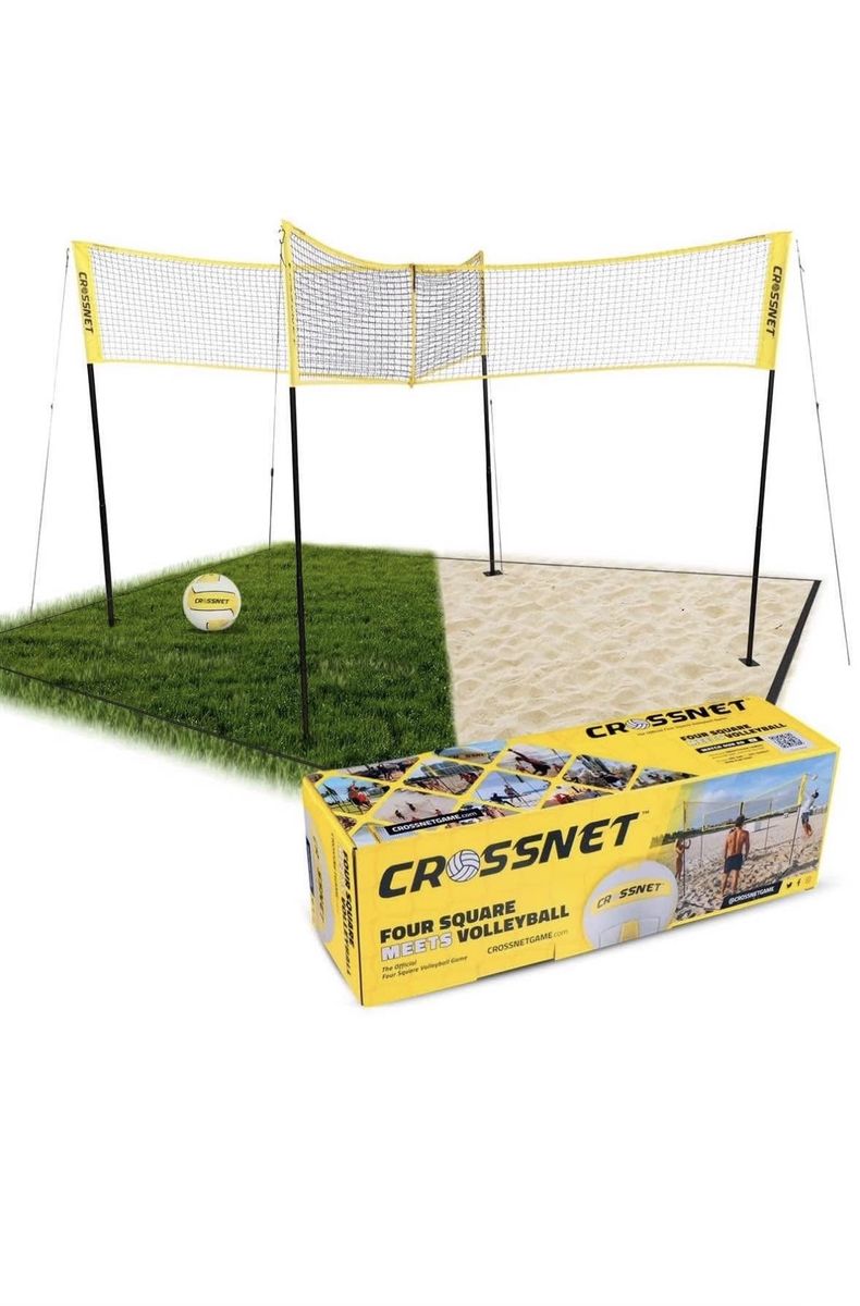RENT- Crossnet 4 square volleyball