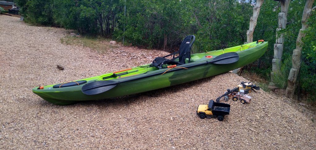 Yukon Fishing Kayak (like new)