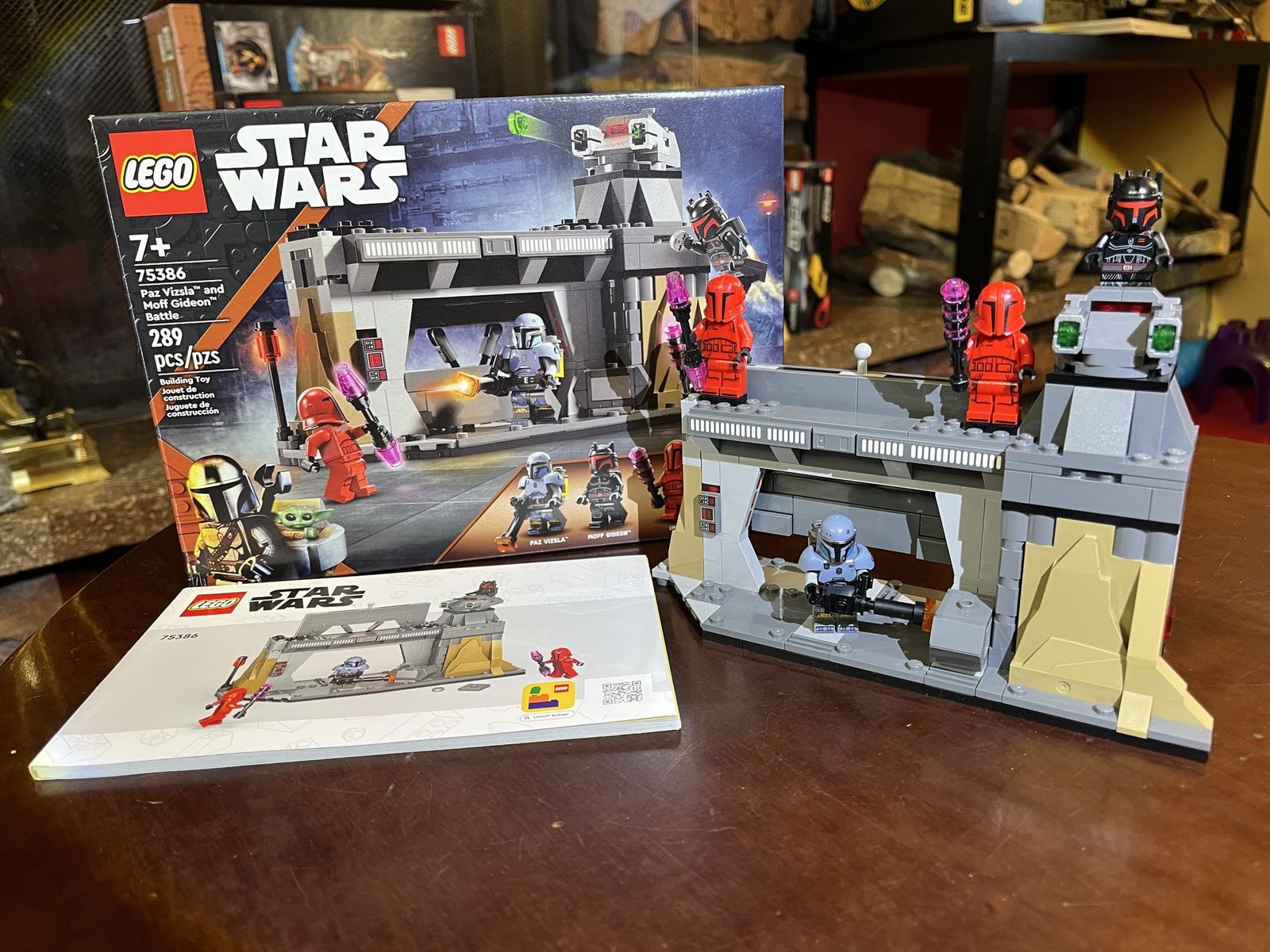 LEGO Star Wars 75386 Paz Vizsla & Moff Gideon Battle – Retired Mandalorian Set