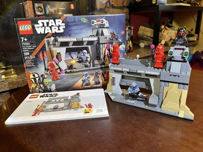 LEGO Star Wars 75386 Paz Vizsla & Moff Gideon Battle – Retired Mandalorian Set