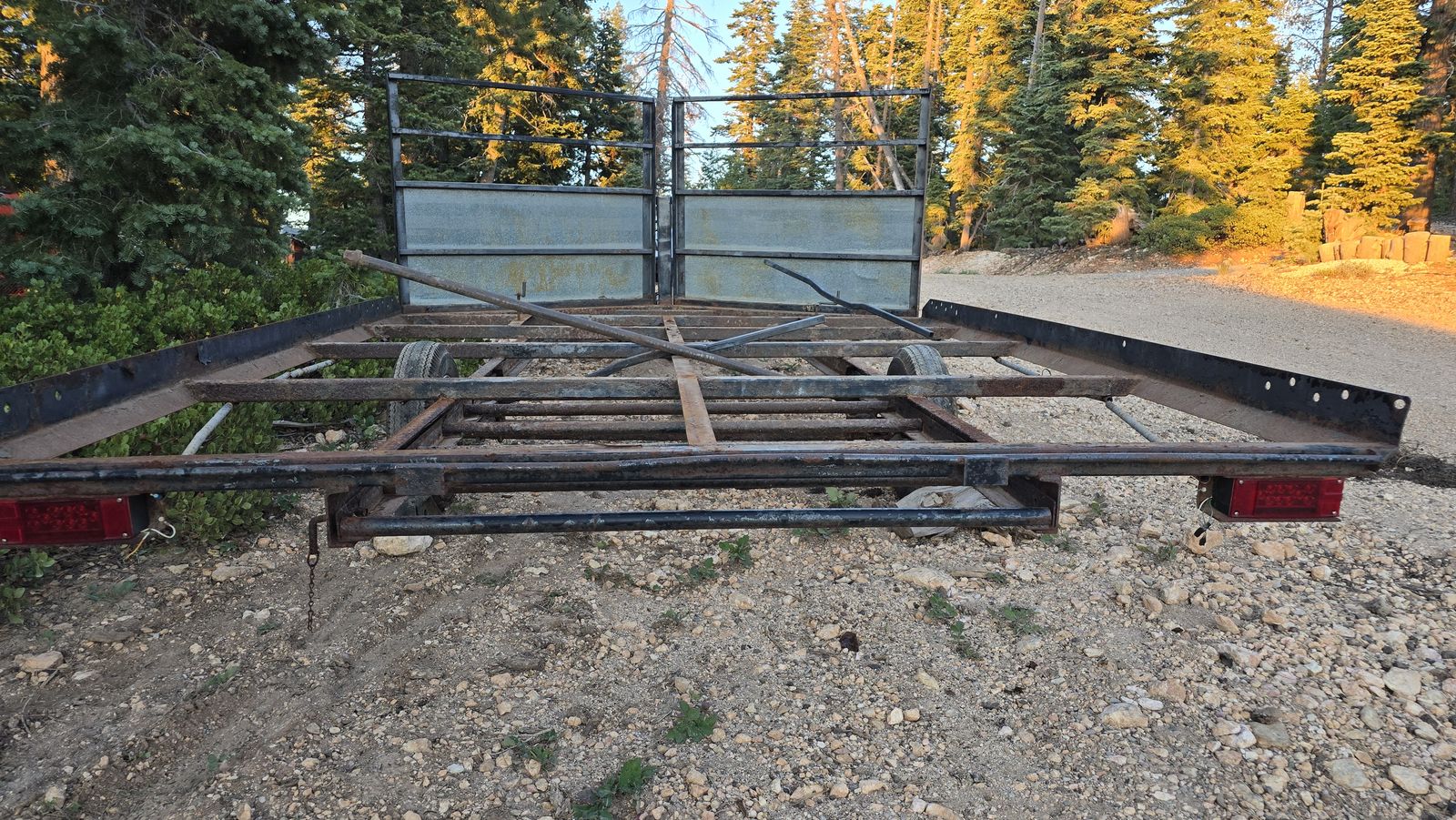 Free Snowmobile Trailer Frame and 1999 Arctic Cat 600