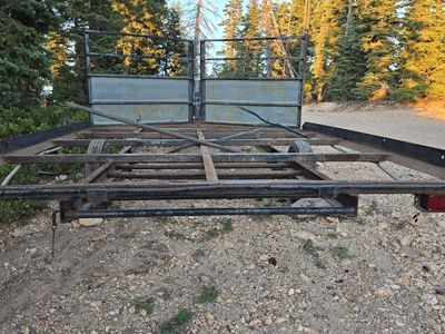 Free Snowmobile Trailer Frame and 1999 Arctic Cat 600