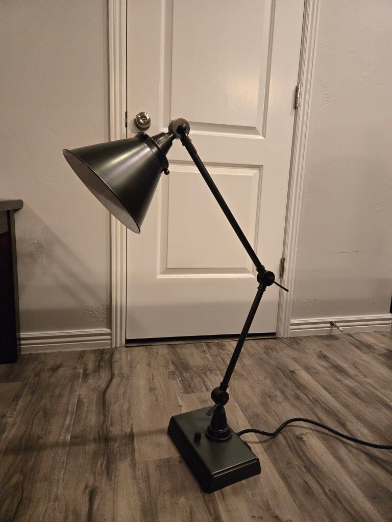 Pottery Barn Metal Articulating Table Lamp