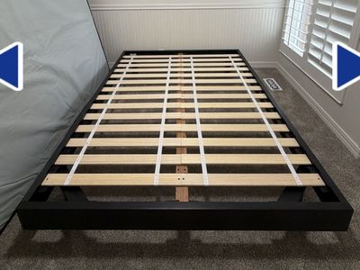 Pottery Barn Cayman Queen Platform Bed Frame