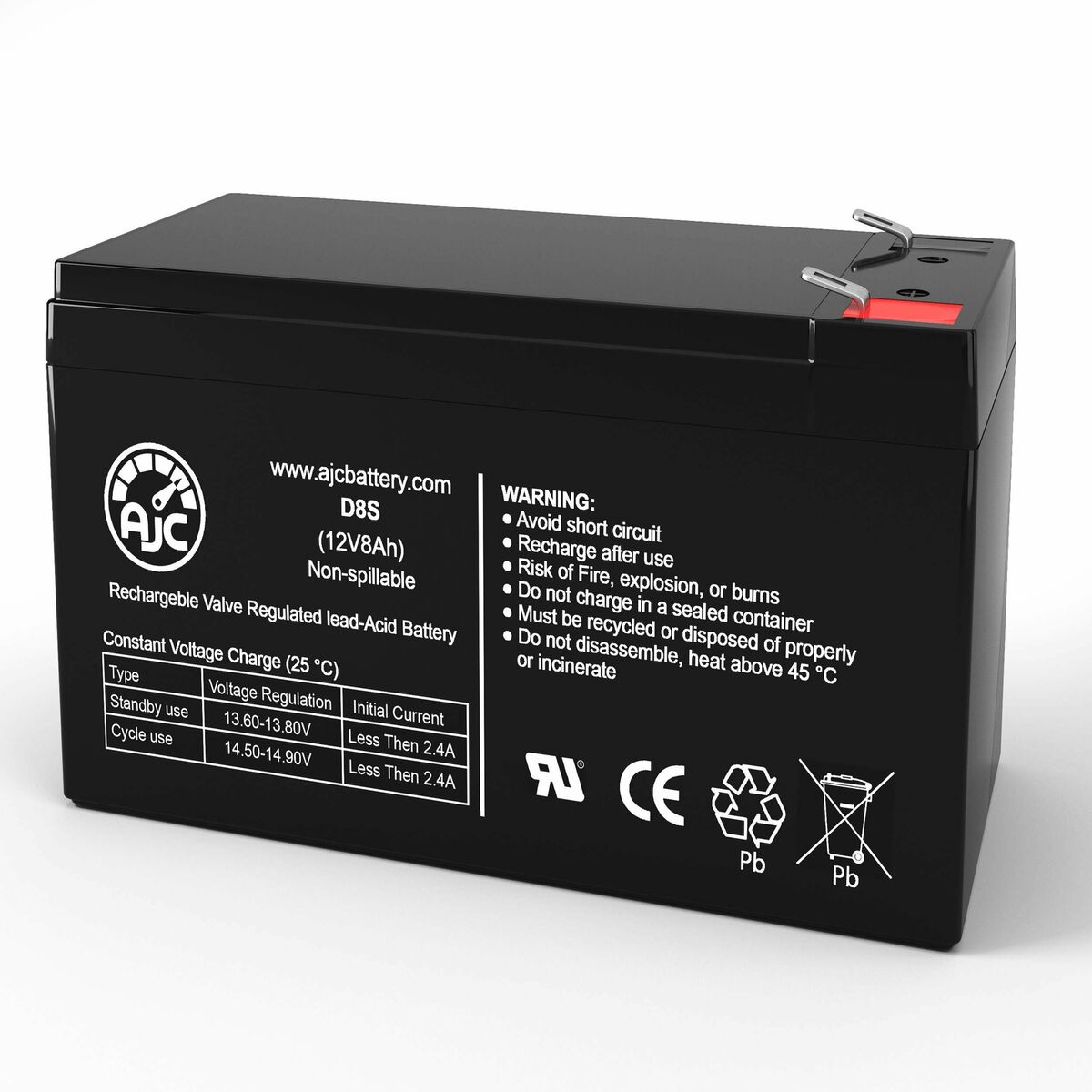 Replacement Battery for APC BACK-UPS 9 OUTLETS 900VA 120V BN900M 12V 8Ah UPS