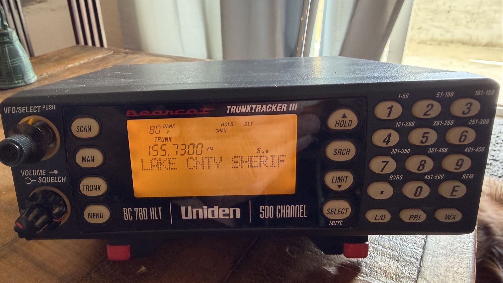 Uniden Bearcat BC780XLT TrunkTracker III 500 Channel Scanner