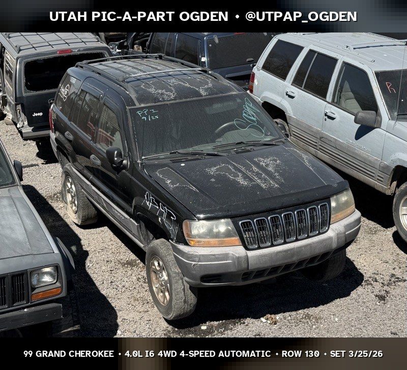 1999 Jeep Grand Cherokee WJ Parts - UTPAP Ogden