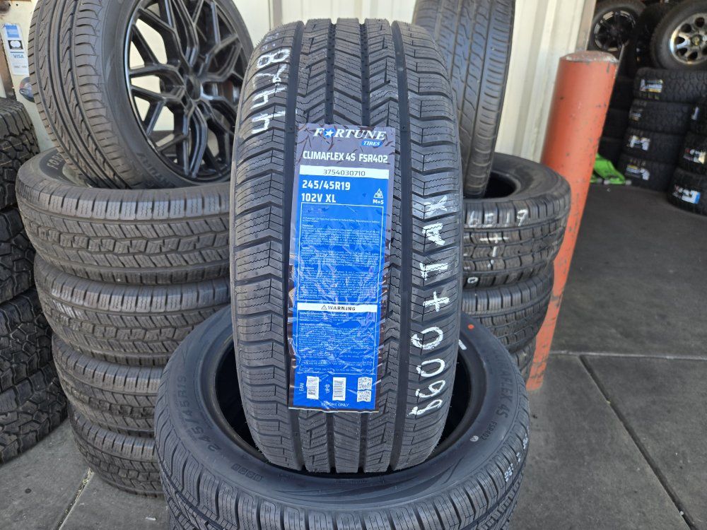 SET 245/45R19 FORTUNE CLIMAFLEX 4S FSR402