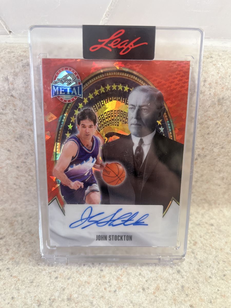 John Stockton 1/1 Autographed Card