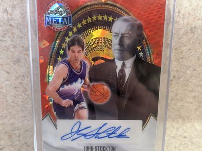 John Stockton 1/1 Autographed Card