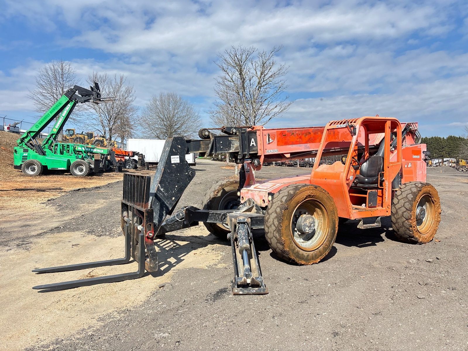 2016 JLG SkyTrak 10054 Telehandler Forklift 10K 54 Ft Reach # 4666