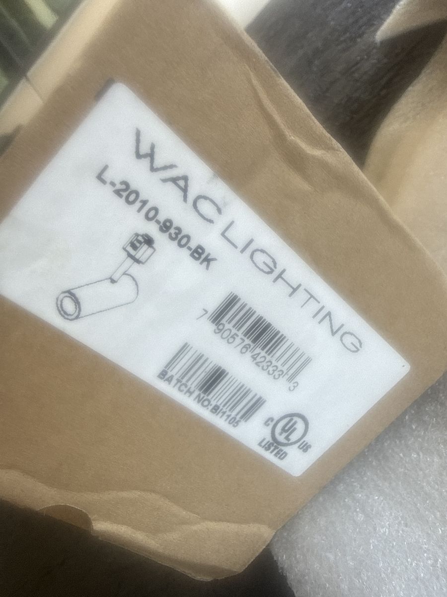 WAC Lighting L‑2010‑930‑BK LED Track Light Heads