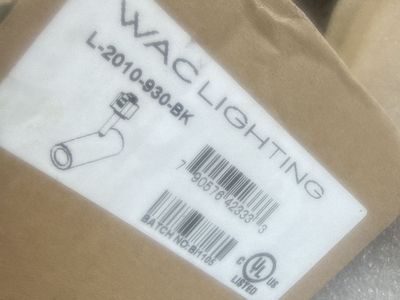 WAC Lighting L‑2010‑930‑BK LED Track Light Heads