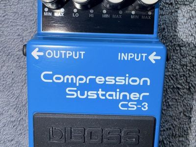 Boss CS-3 Compression Sustainer Guitar Effects Pedal - NIB (Rare)