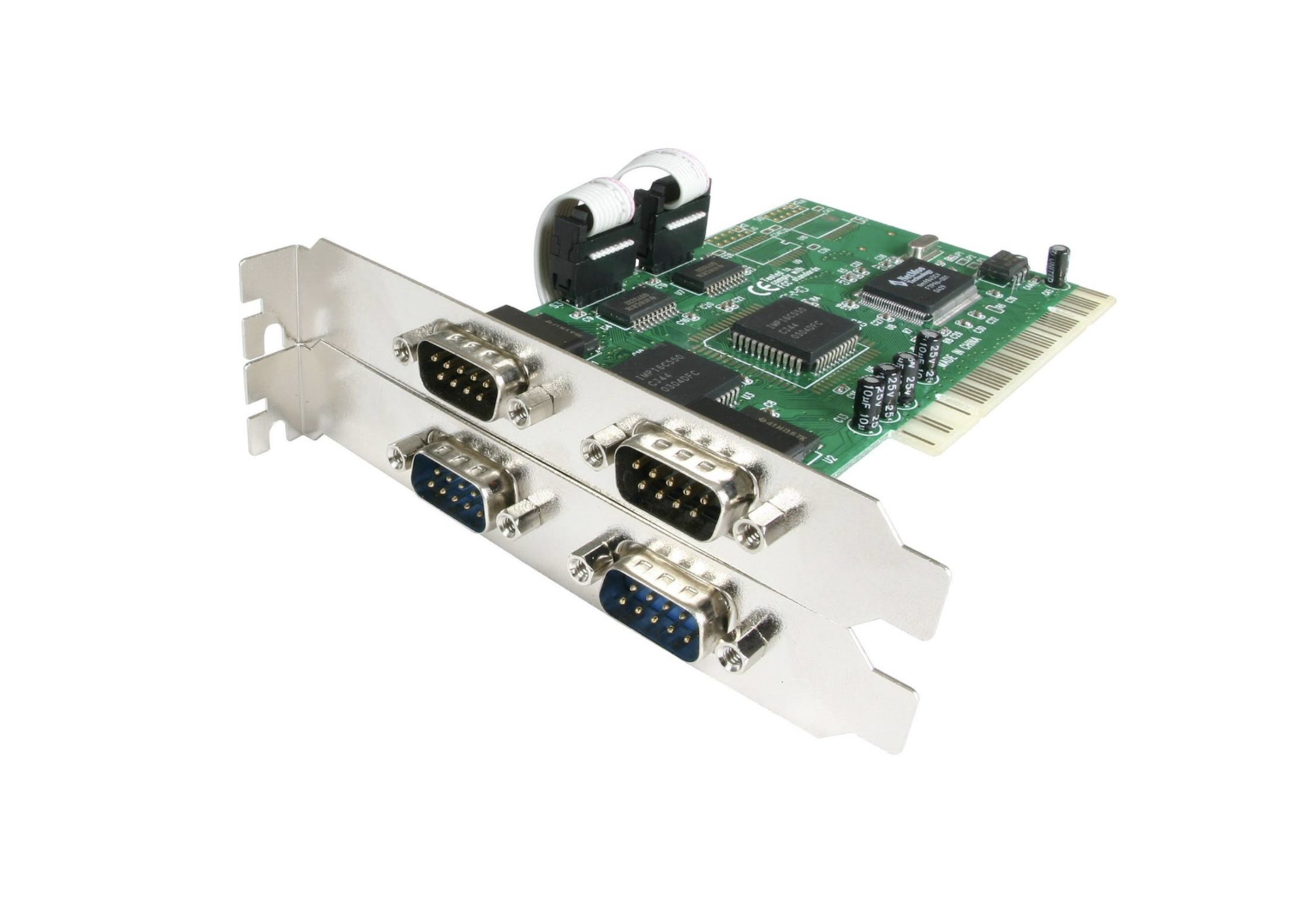 Brand new StarTech 4 Port PCI RS232 Serial Adapter Card with 16550 UART PCI4S550N