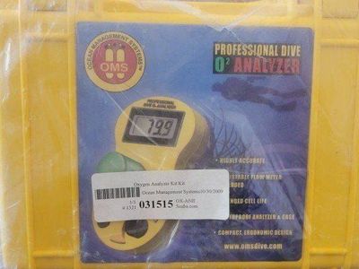 OMS Professional Dive Oxygen Analyzer
