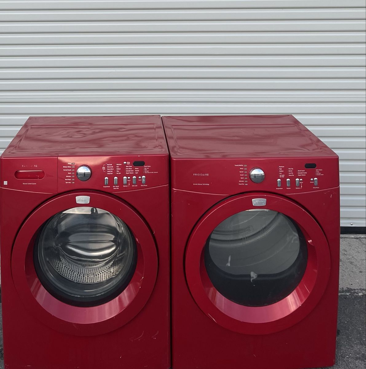 Stackable Frigidaire Washer & Electric Dryer- Free Local Delivery.