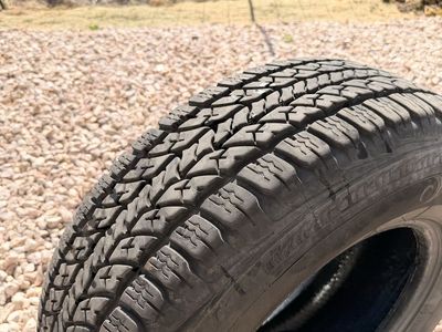 LT265/70R17 - only 2500 miles!