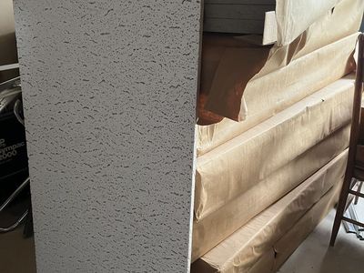 Drop down ceiling tiles