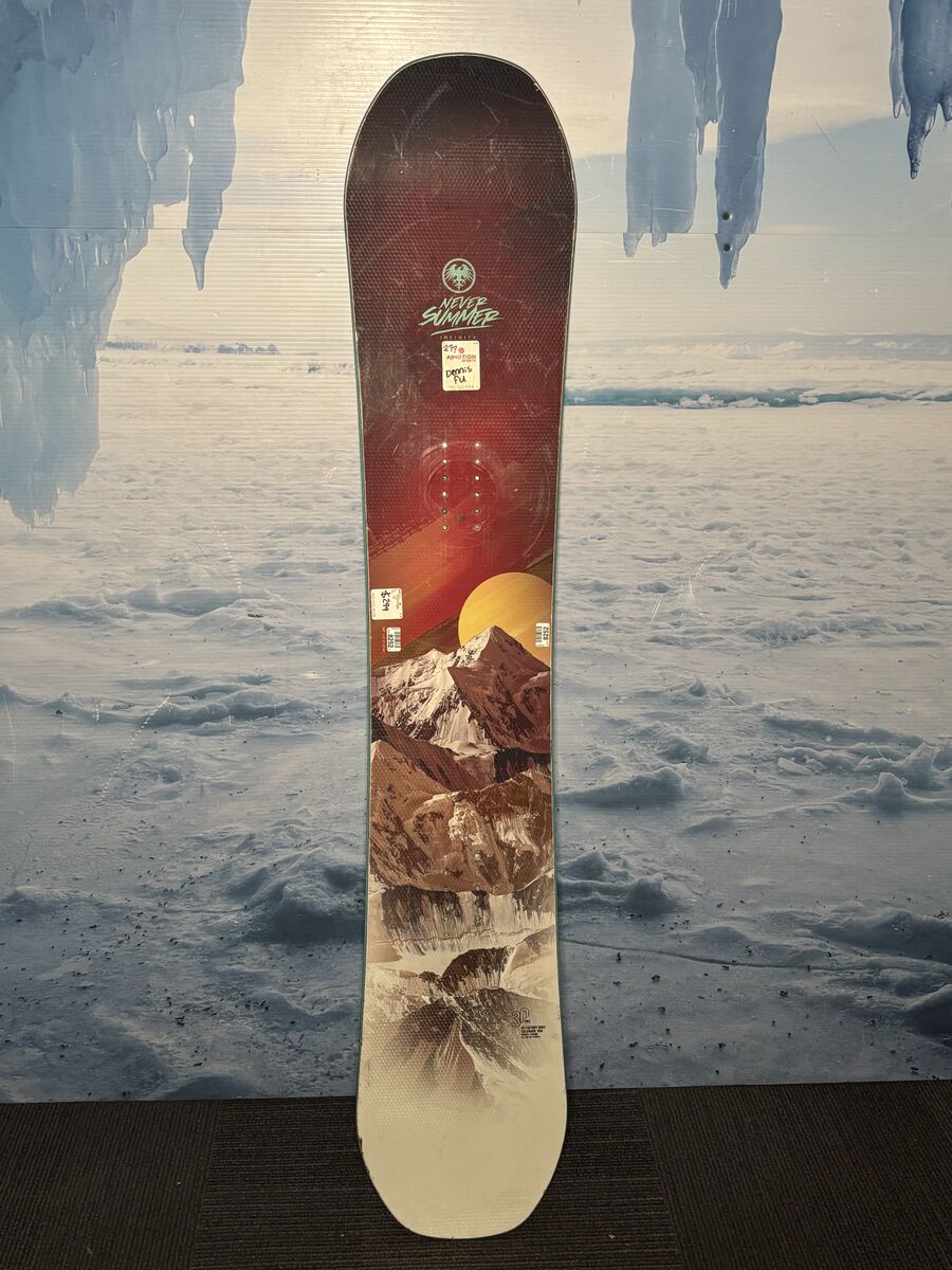 Used Never Summer Infinity 20/21 145CM Snowboard