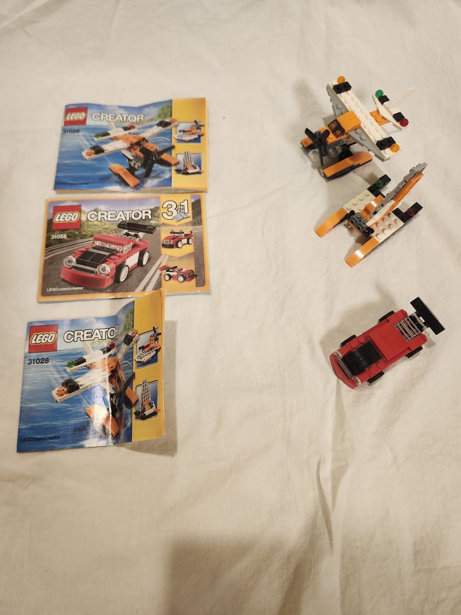 LEGO Creator 3-in-1 Vehicle Bundle – Planes/Car Play Lot
