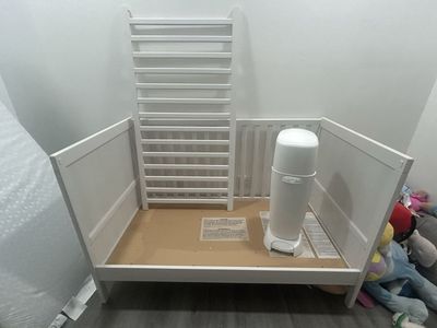 FREE crib & diaper genie