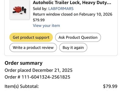 NEW Heavy-Duty Universal Trailer Hitch Lock - Anti-Theft, Cut & Drill Resistant with 2 Hitch Balls