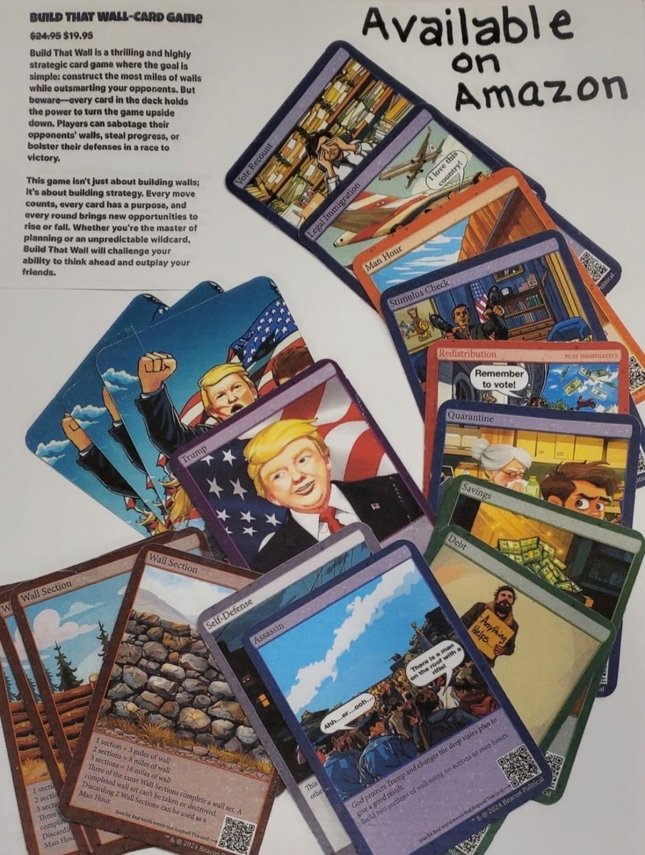 Donald Trump Build that wall game.
