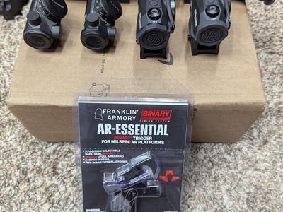 Burris Fullfield 4 2.5-10x42 & Franklin Binary Trigger
