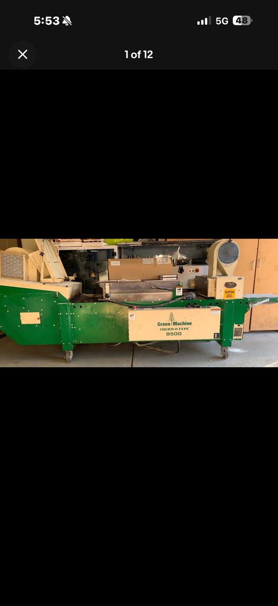 Thermographer thermo type 9500 Green machine