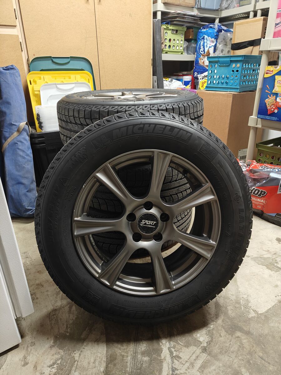 Wheels and tires - Michelin Latitude X-Ice - 225/65 R17 (set of 4)