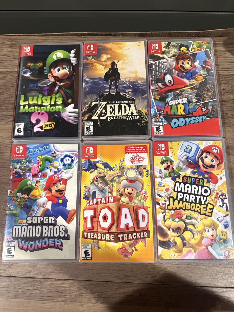 Multiple switch games (willing to trade!)