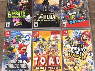 Multiple switch games (willing to trade!)