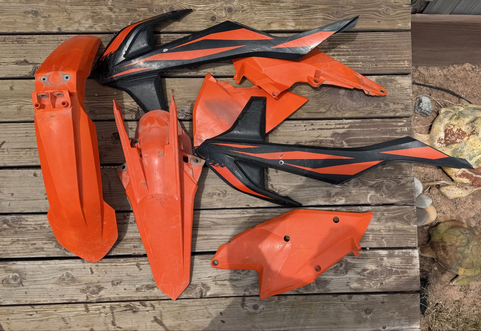 KTM plastic set OEM