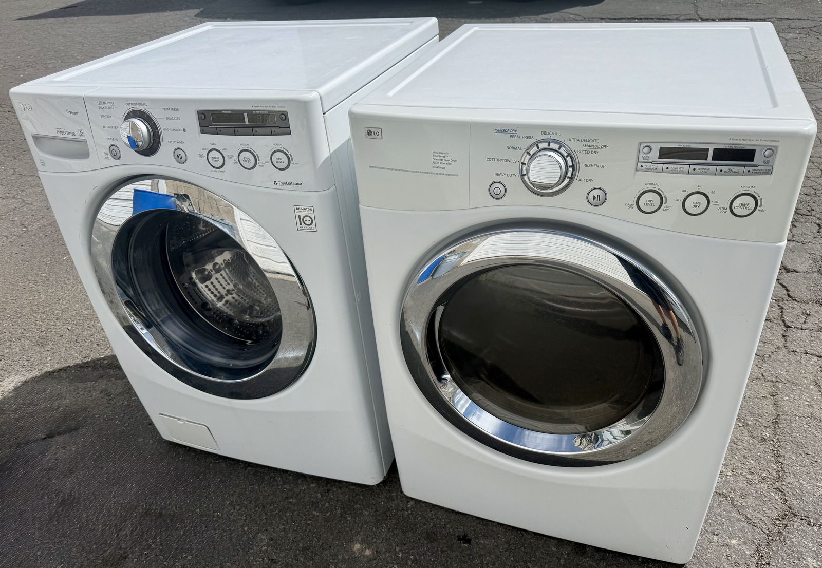 LG washer&dryer free delivery