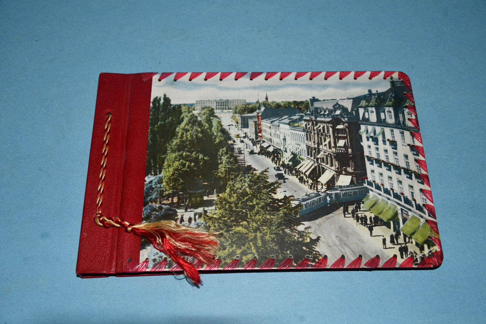 VINTAGE NAFO PHOTO ALBUM ~ 10" x 6.5" ~ CLEAN ~ NEVER USED ~ CUTE DECOR ITEM ~ $5