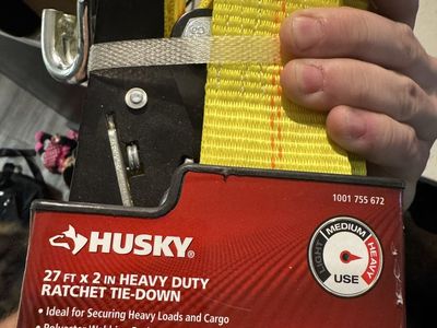 Husky ratchet tie-down