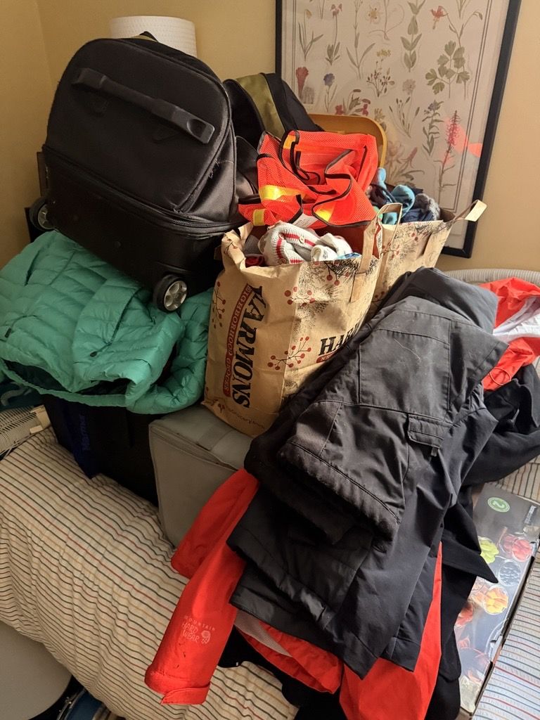 HUGE YARD SALE SUGARHOUSE (3/21) - Ski Gear, Baby Items, Toys, Vinyl Records, Drum Set, Furniture & More