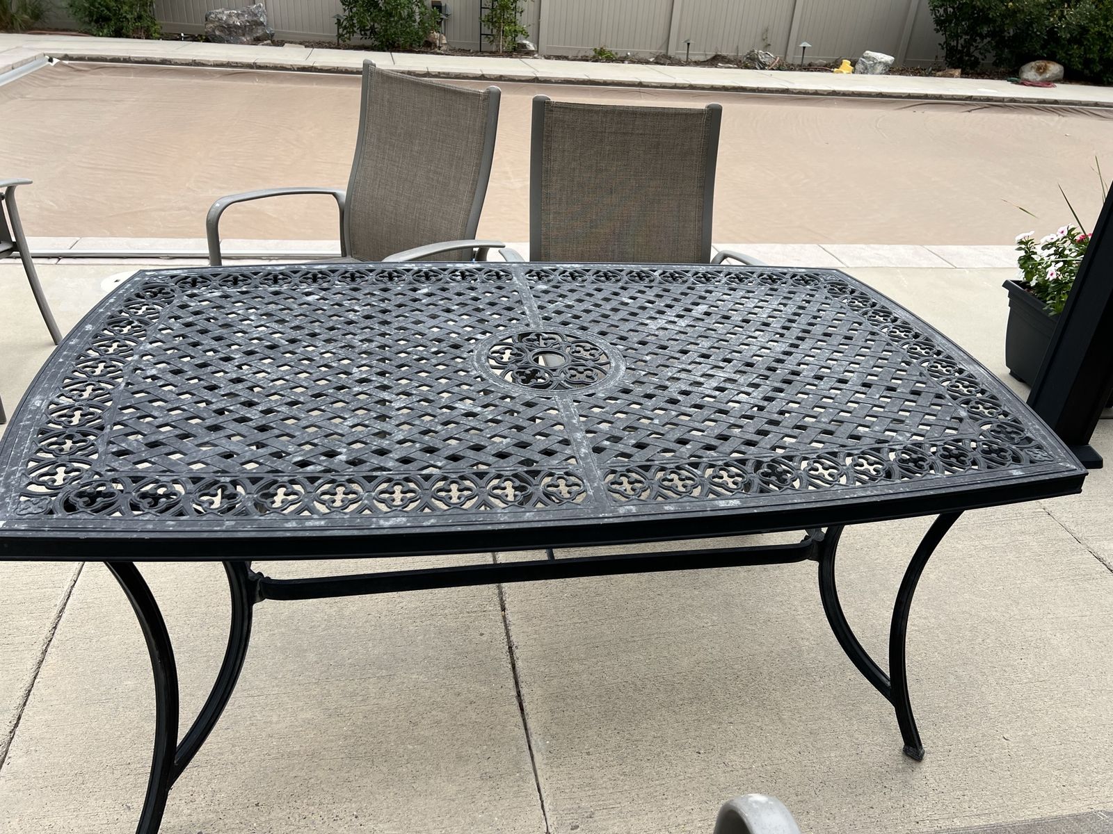 Aluminum Rectangular Table