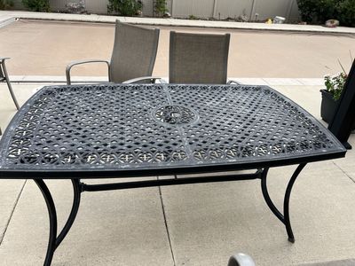 Aluminum Rectangular Table
